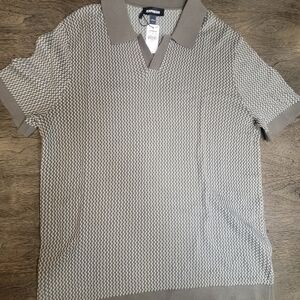 Express Gray Polo Shirt for Men